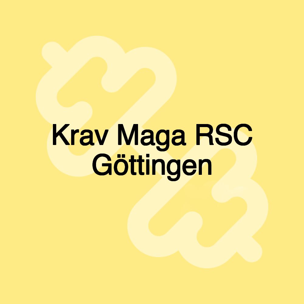 Krav Maga RSC Göttingen