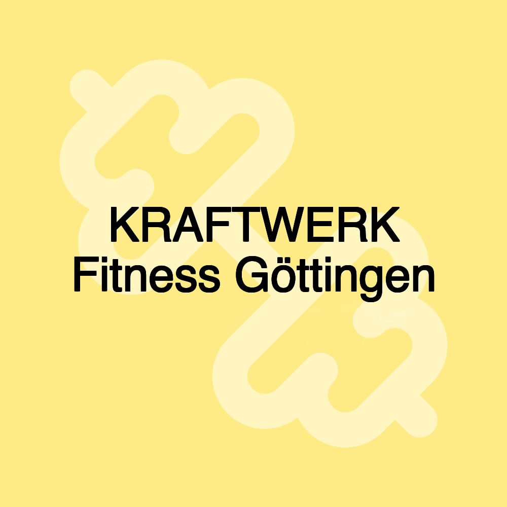 KRAFTWERK Fitness Göttingen