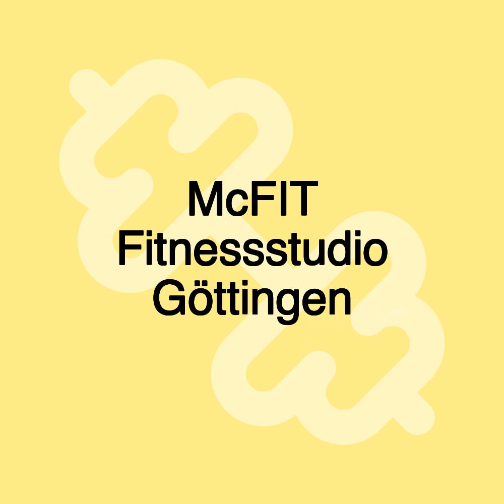 McFIT Fitnessstudio Göttingen