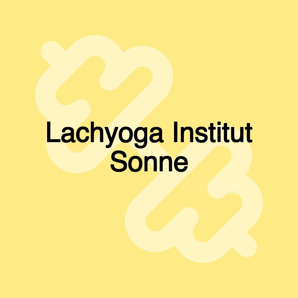 Lachyoga Institut Sonne