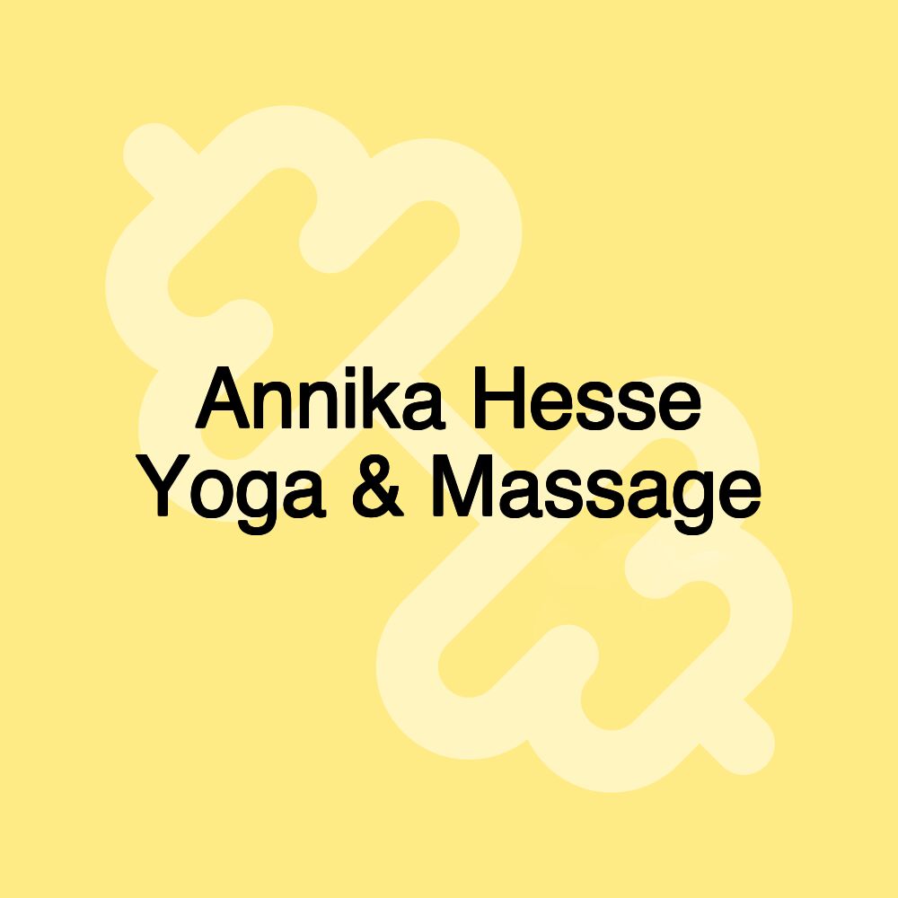 Annika Hesse Yoga & Massage