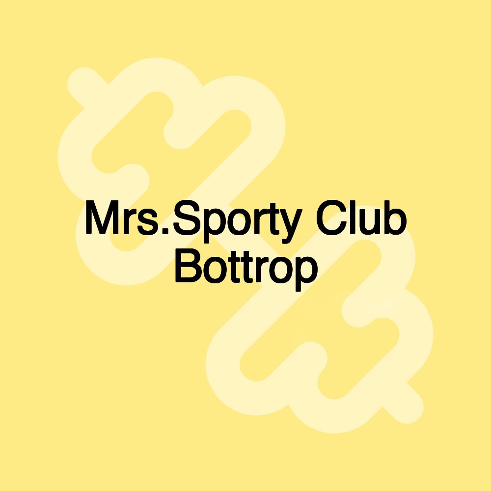 Mrs.Sporty Club Bottrop