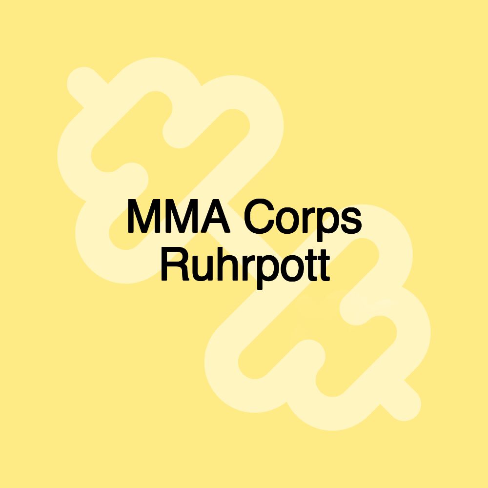 MMA Corps Ruhrpott