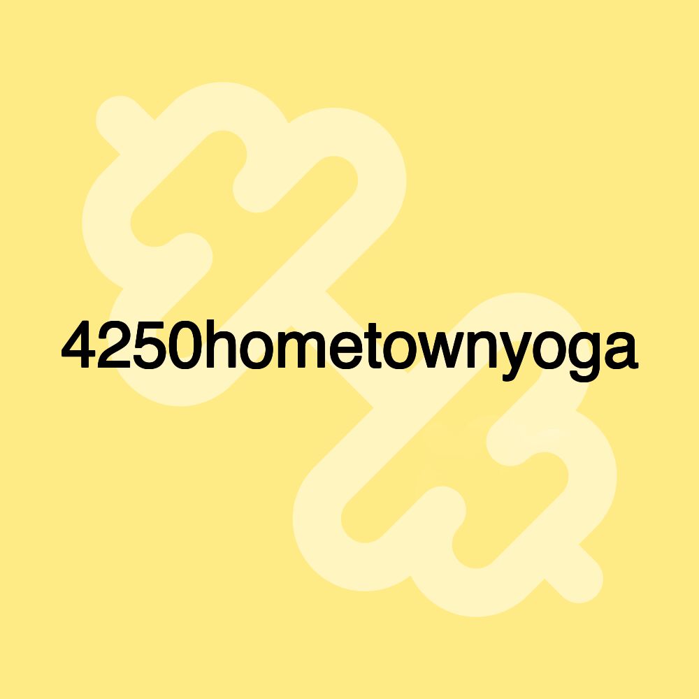 4250hometownyoga