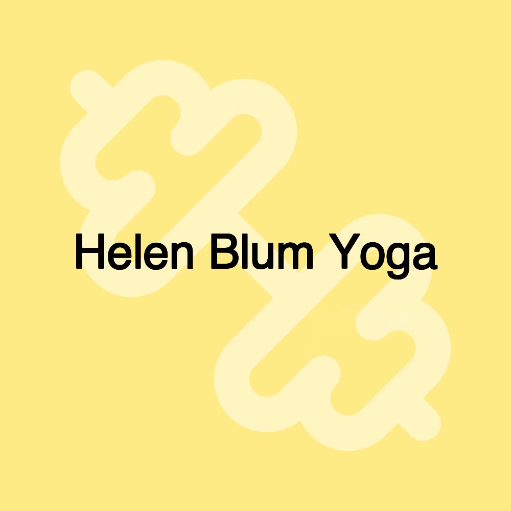 Helen Blum Yoga