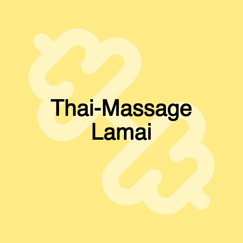 Thai-Massage Lamai