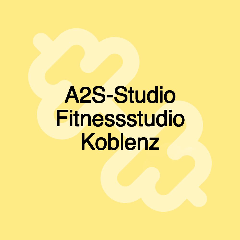 A2S-Studio Fitnessstudio Koblenz