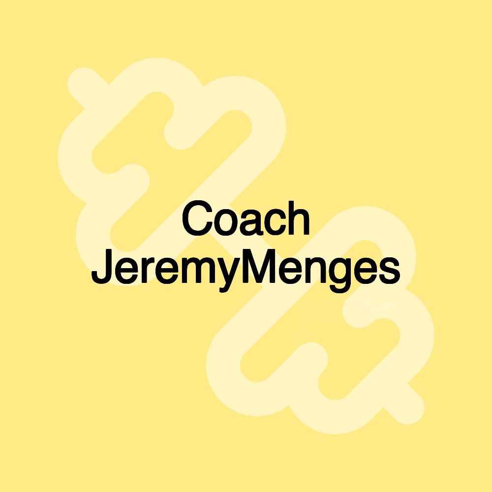 Coach JeremyMenges