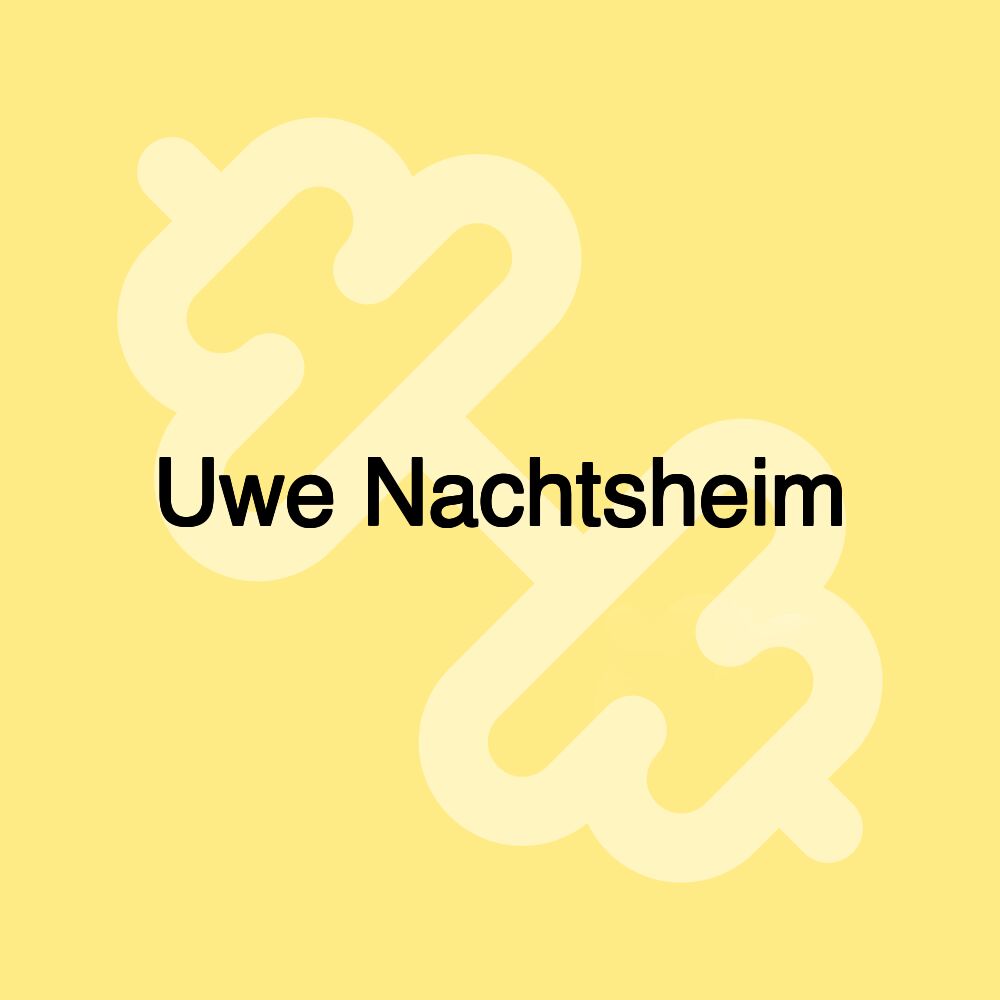 Uwe Nachtsheim