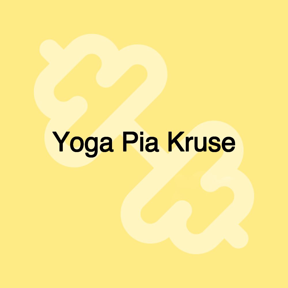 Yoga Pia Kruse