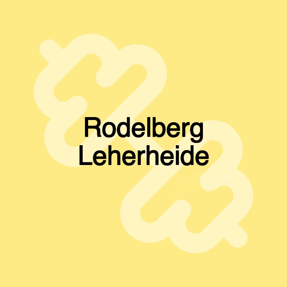 Rodelberg Leherheide