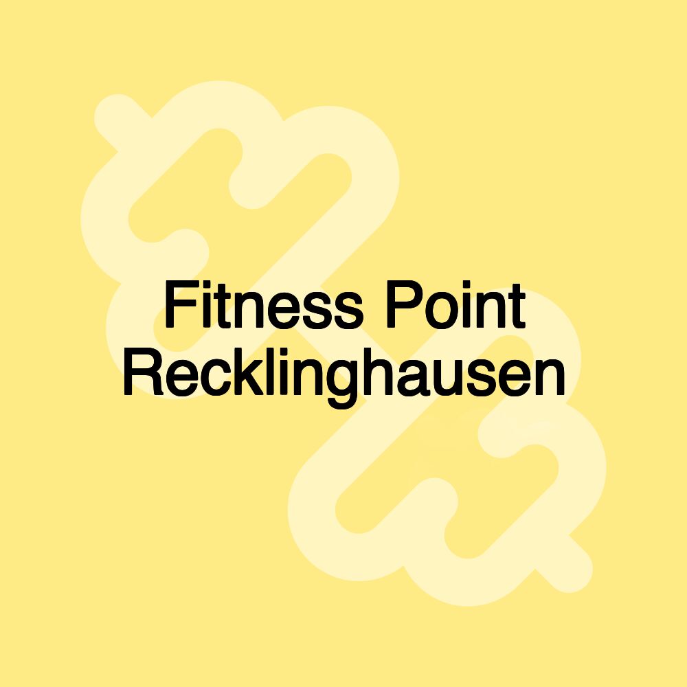 Fitness Point Recklinghausen