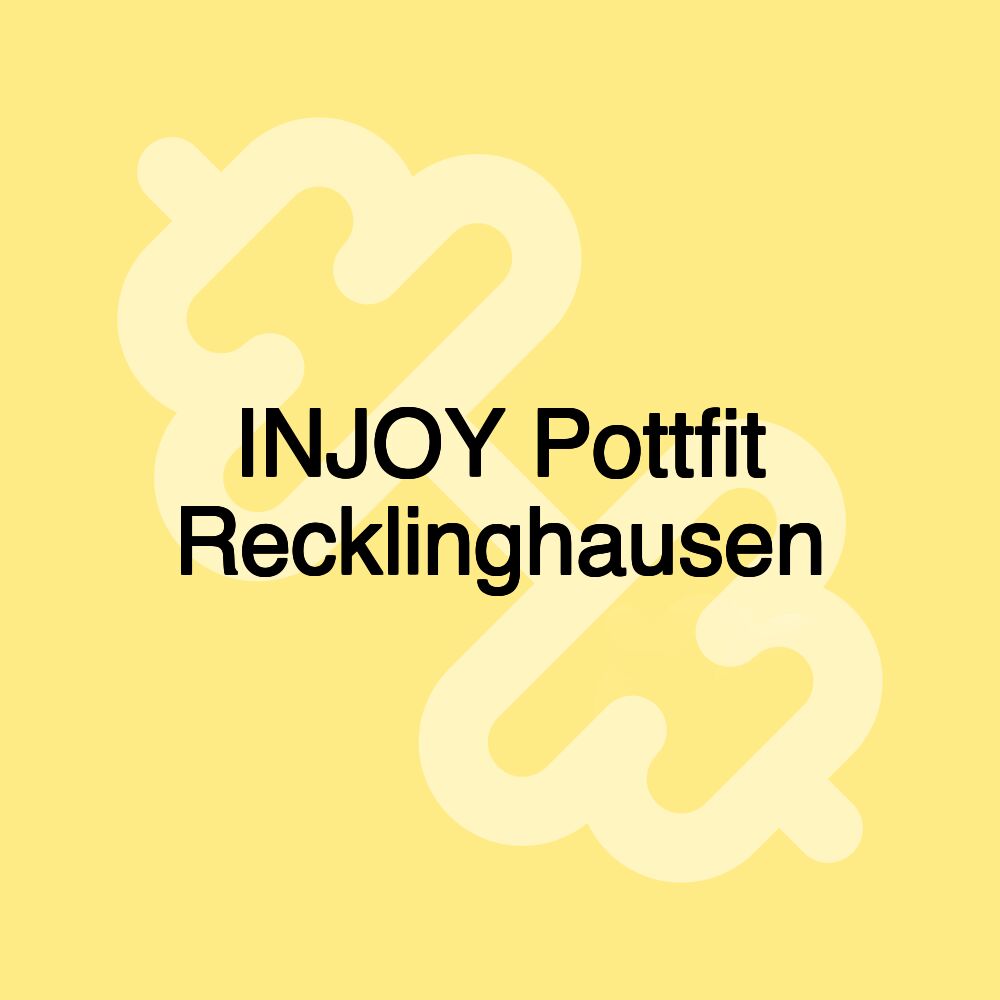 INJOY Pottfit Recklinghausen