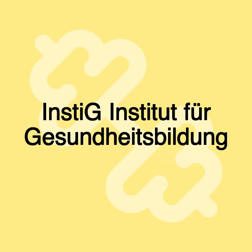 InstiG Institut für Gesundheitsbildung