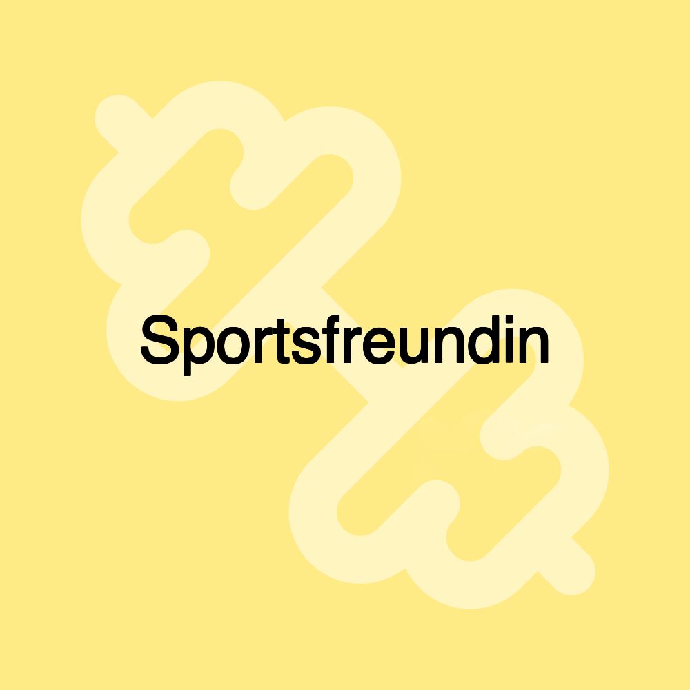 Sportsfreundin