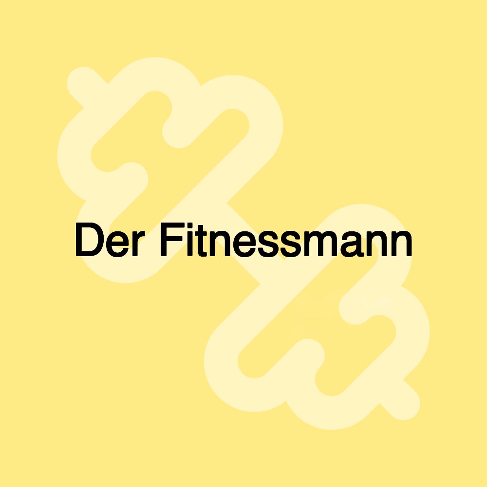 Der Fitnessmann