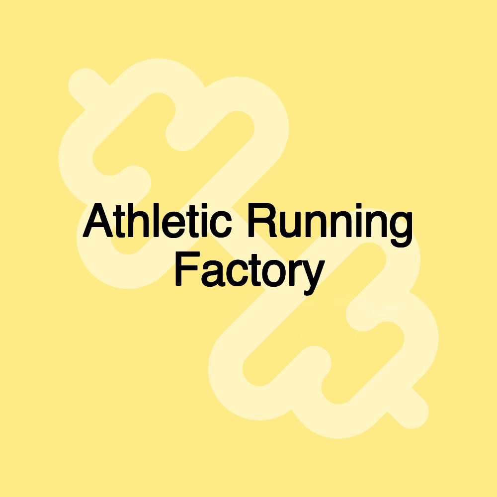 Athletic Running Factory