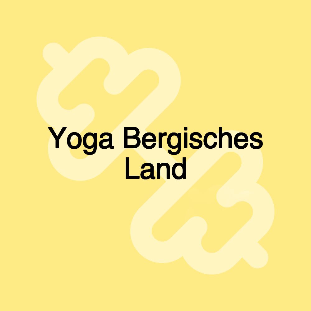 Yoga Bergisches Land