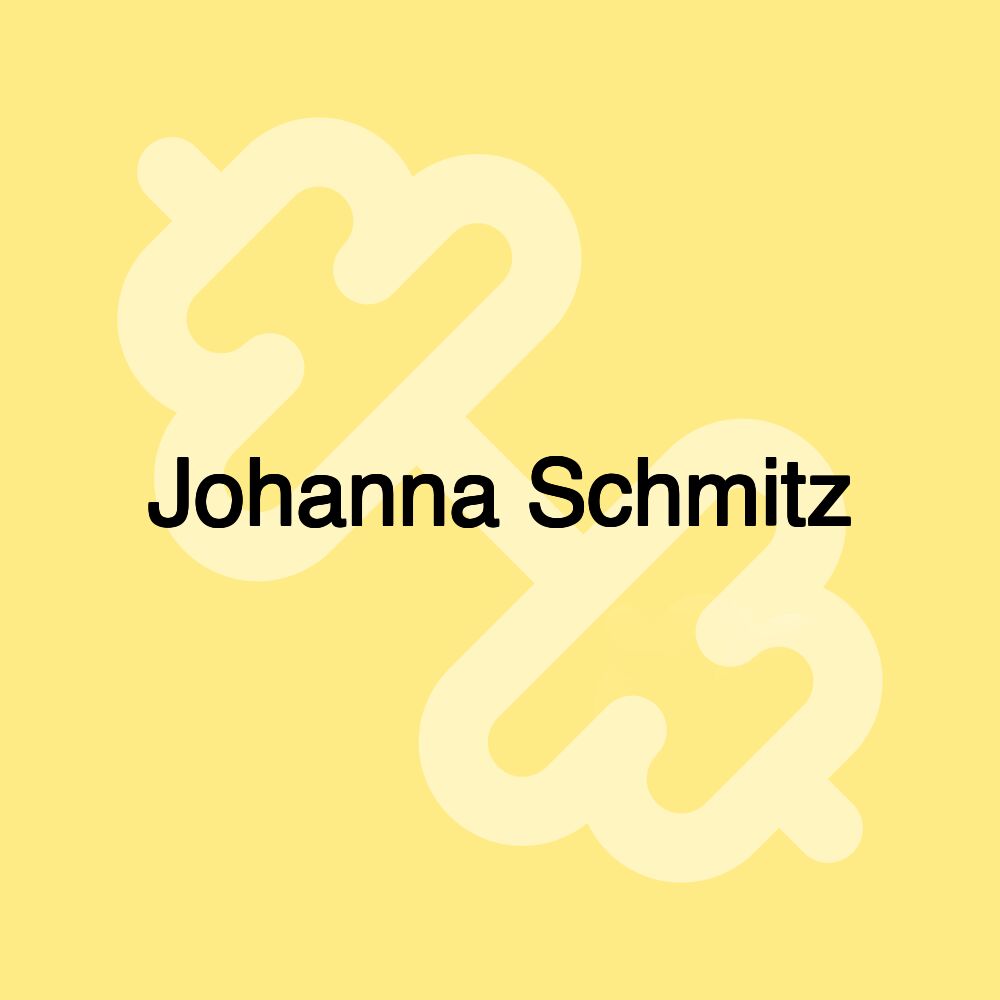 Johanna Schmitz