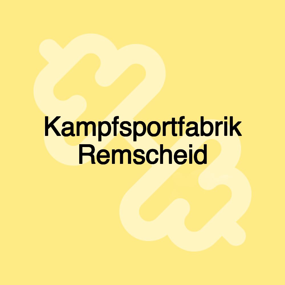 Kampfsportfabrik Remscheid