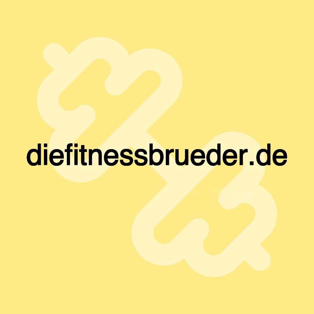 diefitnessbrueder.de