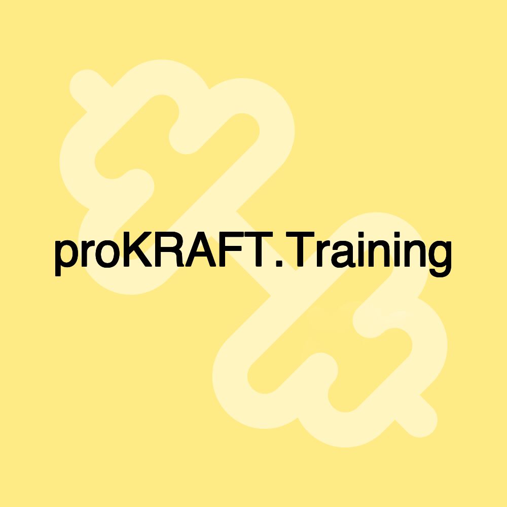 proKRAFT.Training