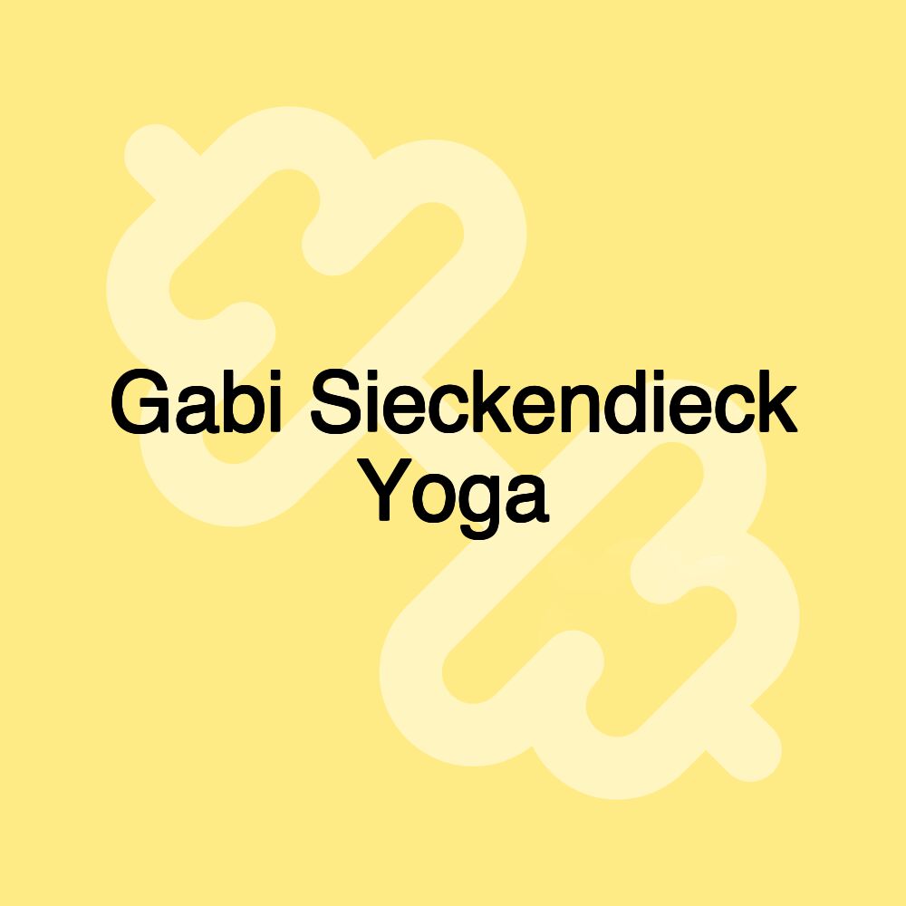 Gabi Sieckendieck Yoga