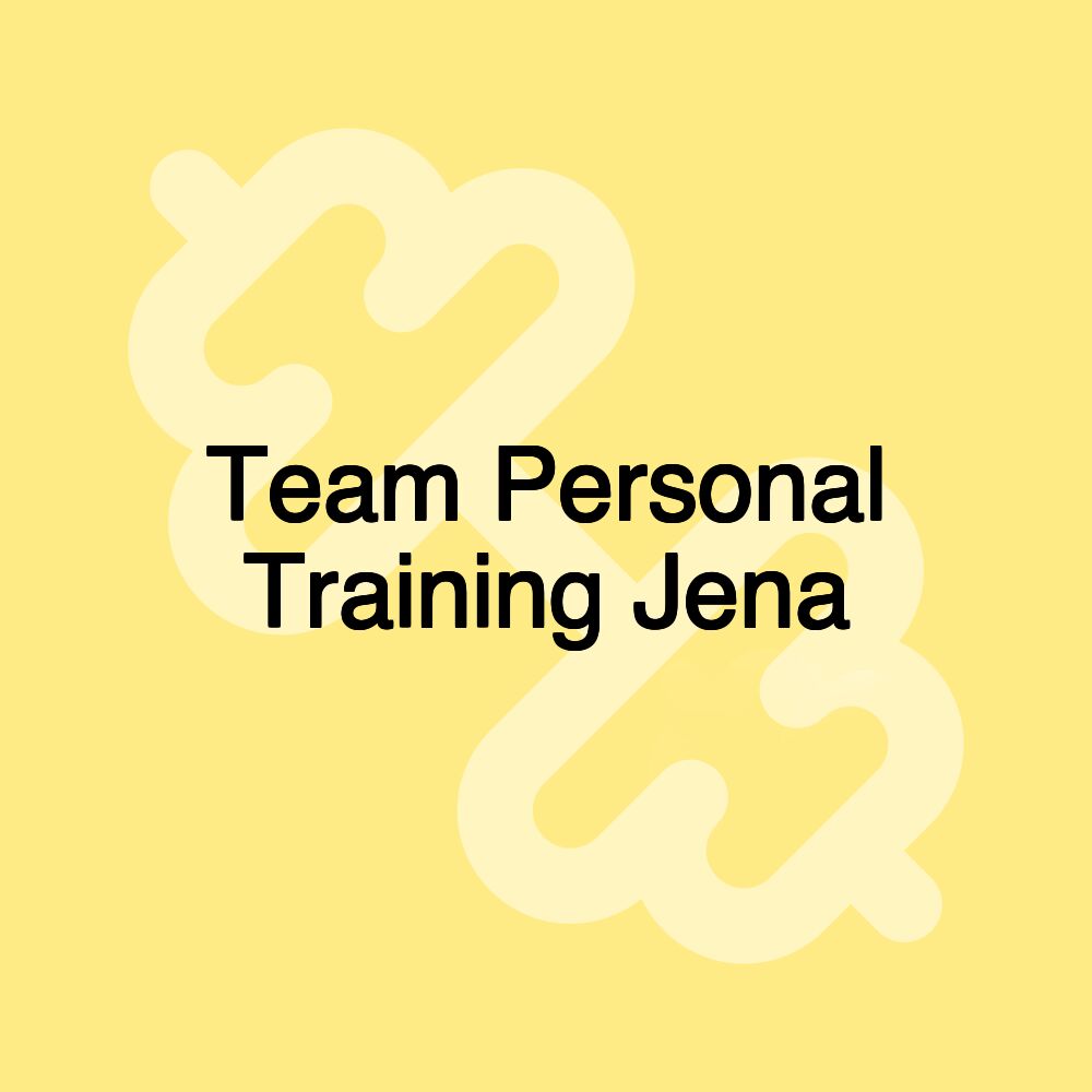 Team Personal Training Jena