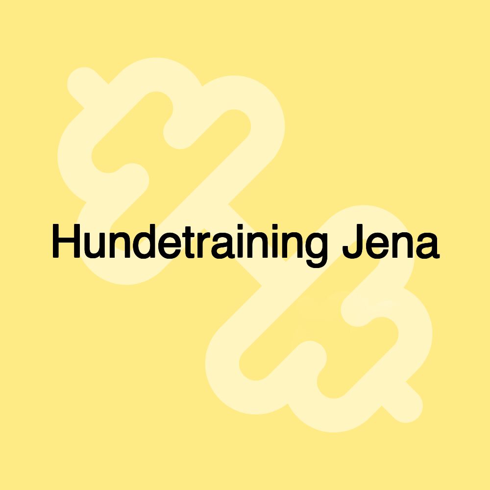 Hundetraining Jena