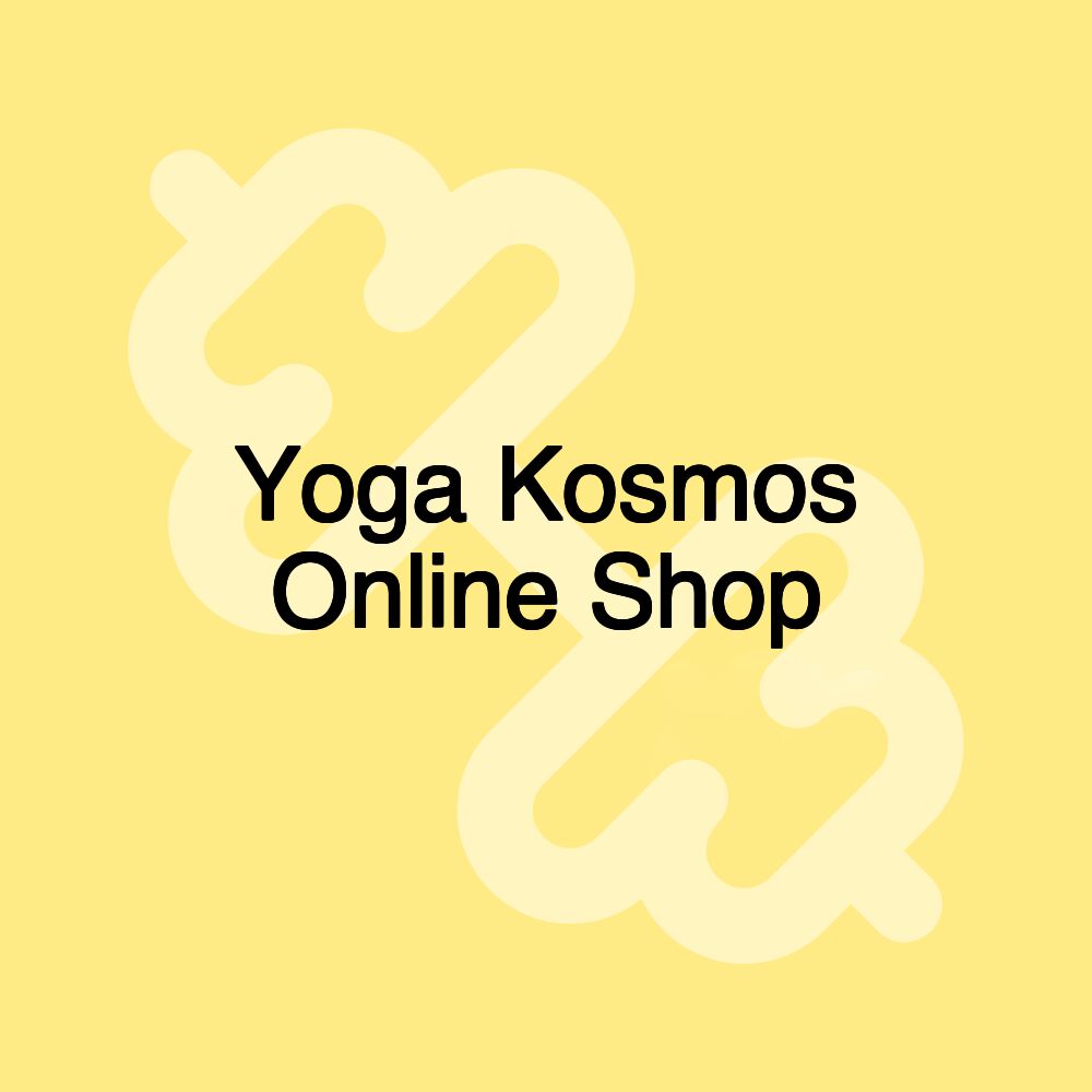 Yoga Kosmos Online Shop