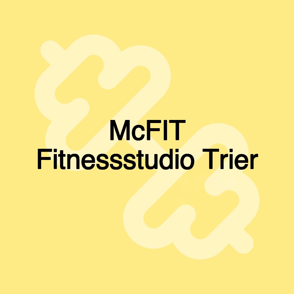 McFIT Fitnessstudio Trier