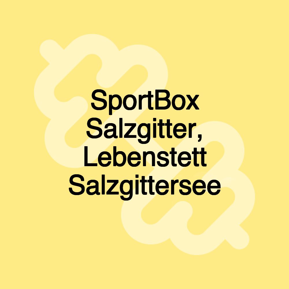 SportBox Salzgitter, Lebenstett Salzgittersee