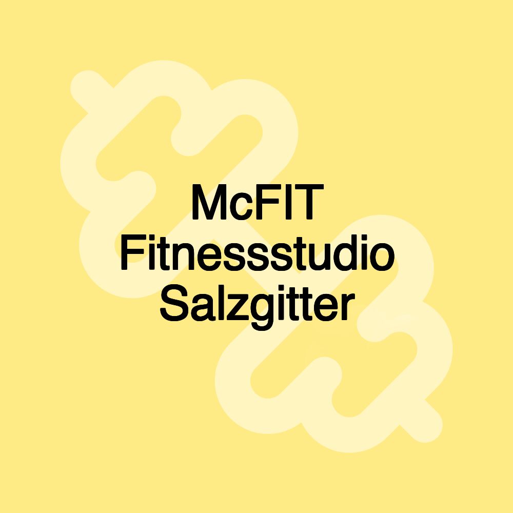 McFIT Fitnessstudio Salzgitter