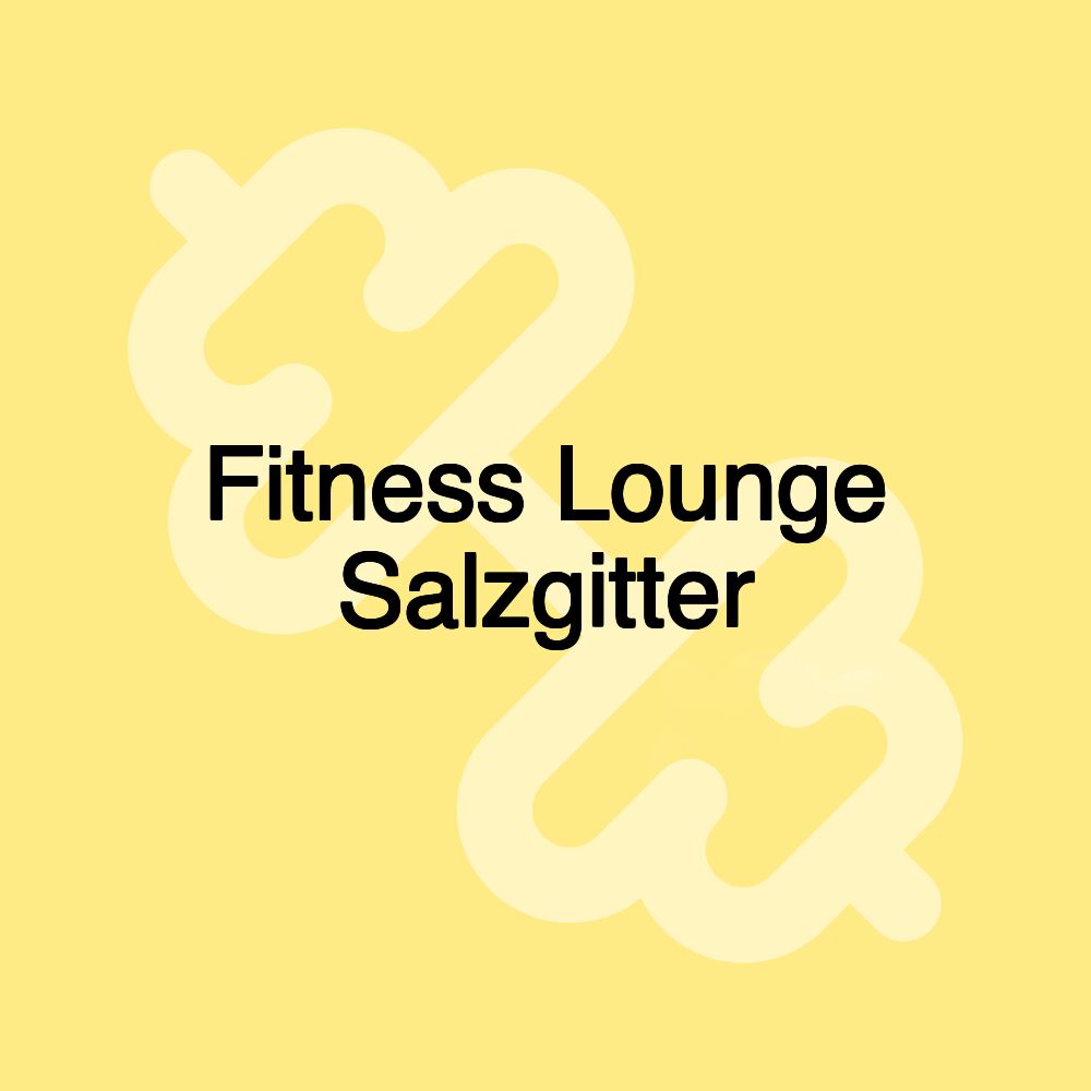 Fitness Lounge Salzgitter