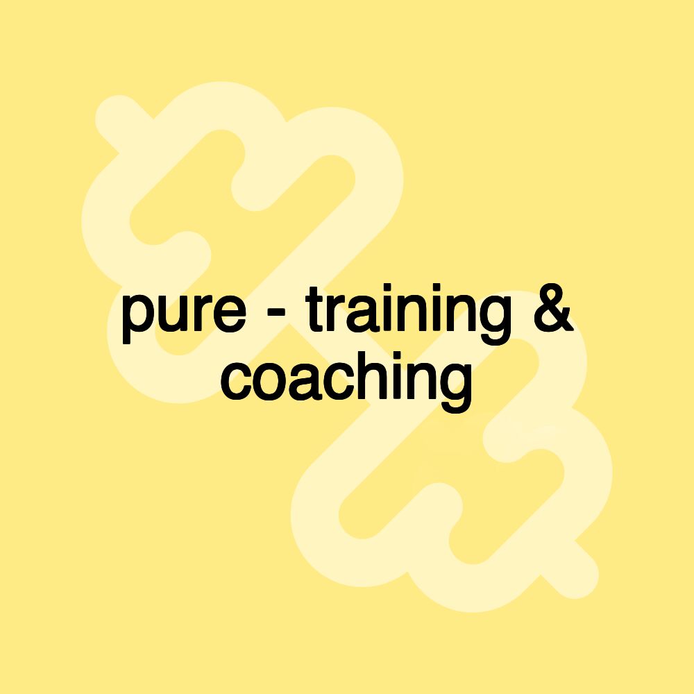 pure - training & coaching