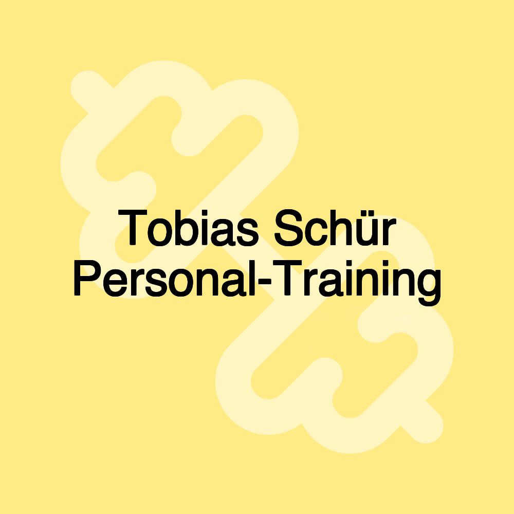 Tobias Schür Personal-Training