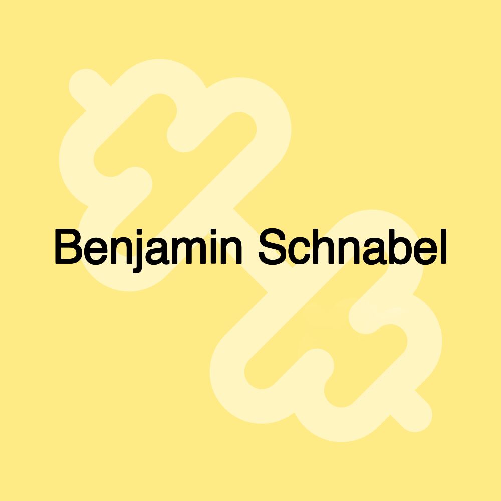 Benjamin Schnabel