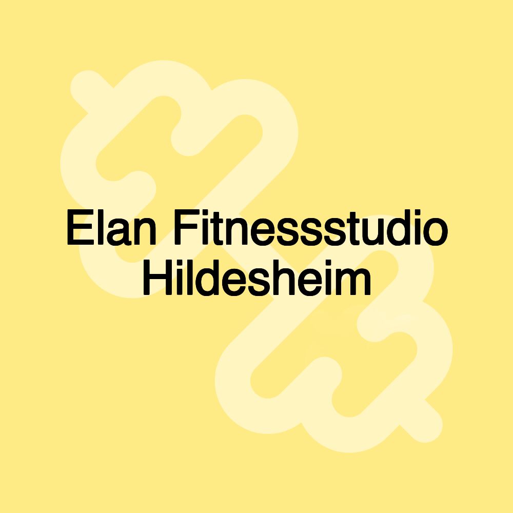 Elan Fitnessstudio Hildesheim