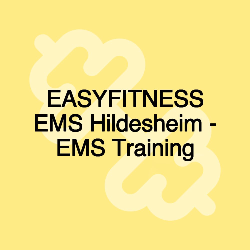 EASYFITNESS EMS Hildesheim - EMS Training