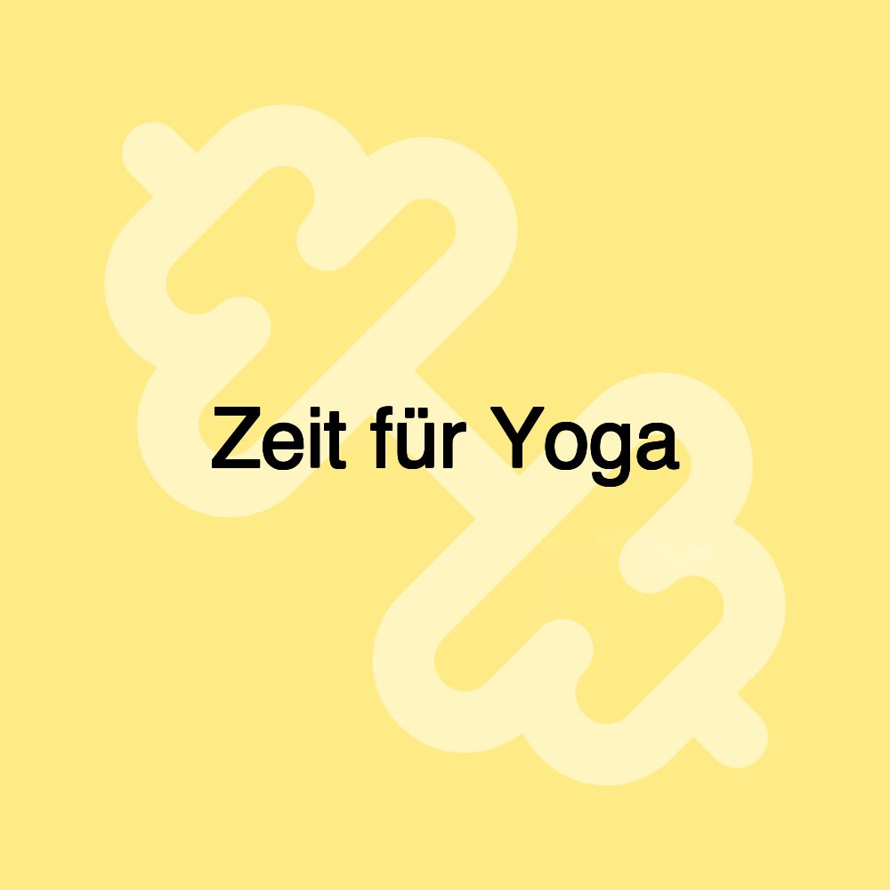 Zeit für Yoga