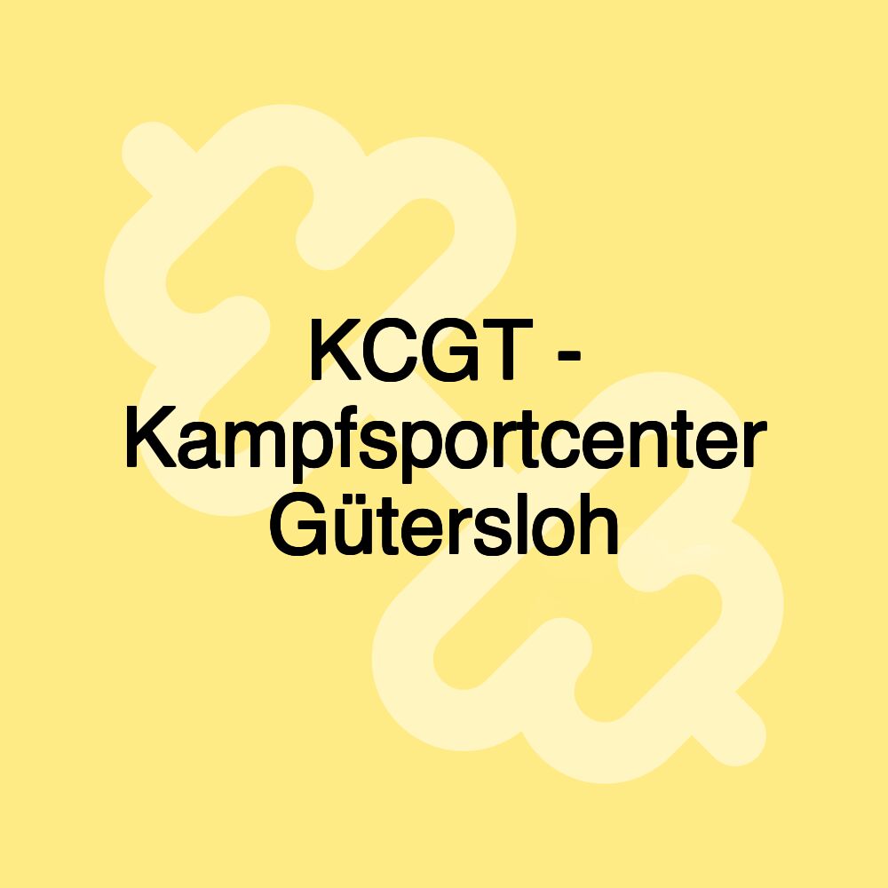 KCGT - Kampfsportcenter Gütersloh