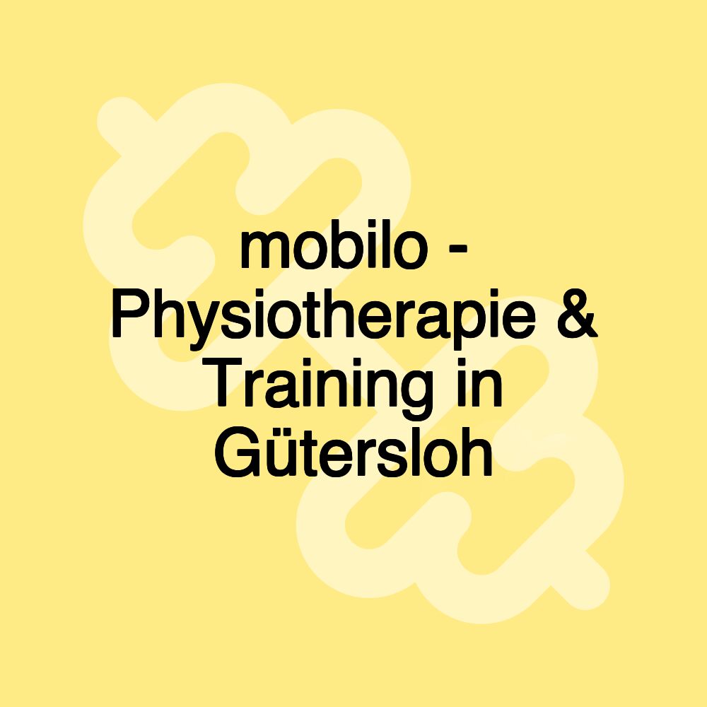 mobilo - Physiotherapie & Training in Gütersloh