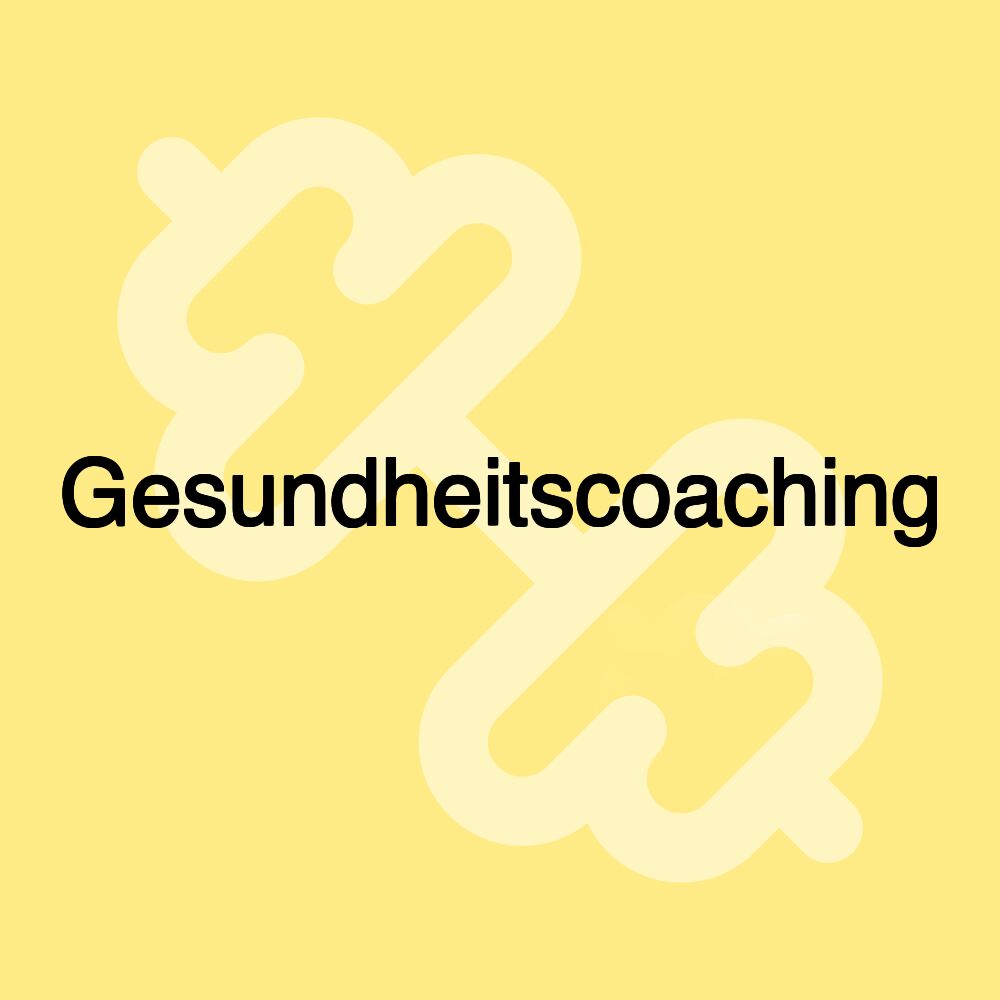 Gesundheitscoaching