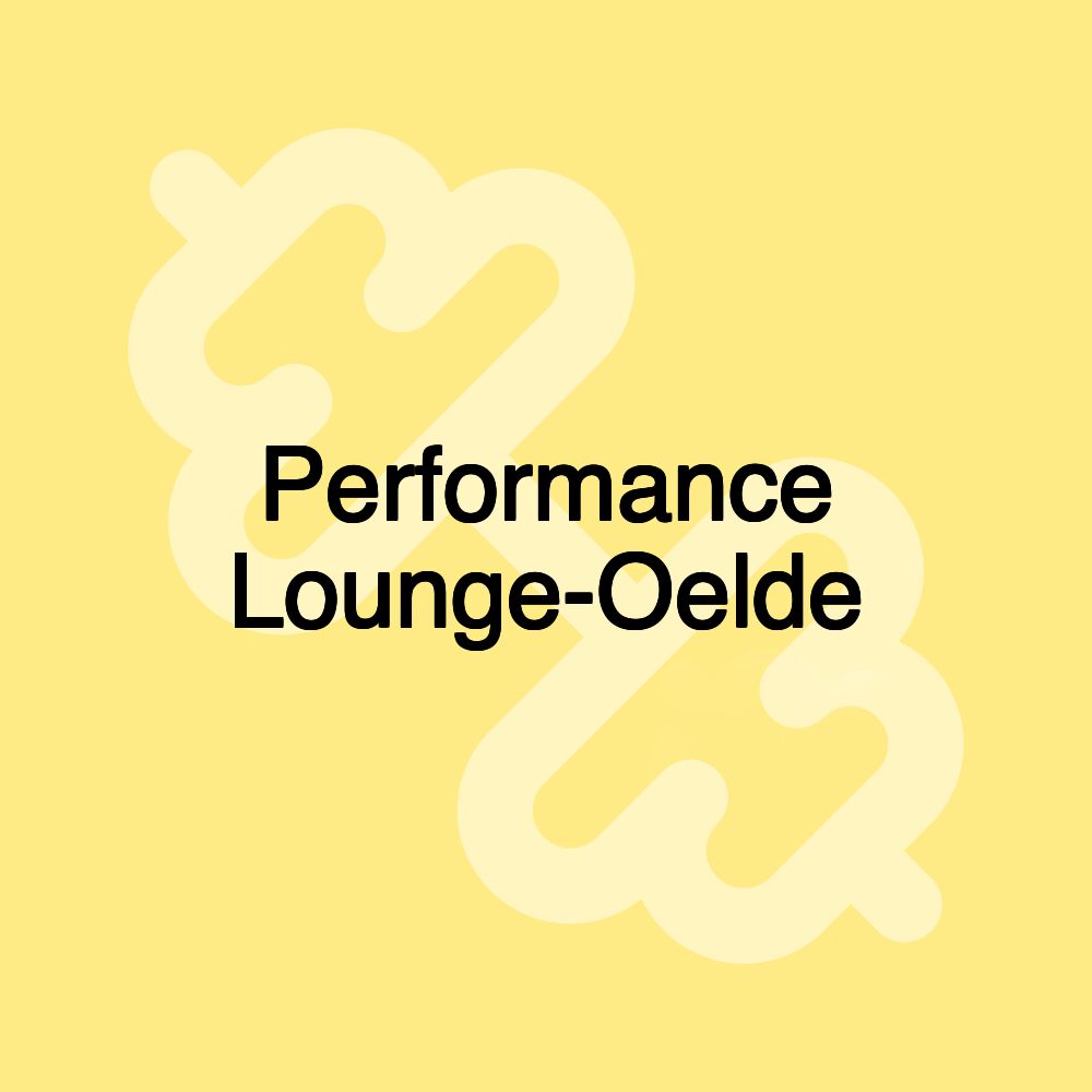 Performance Lounge-Oelde