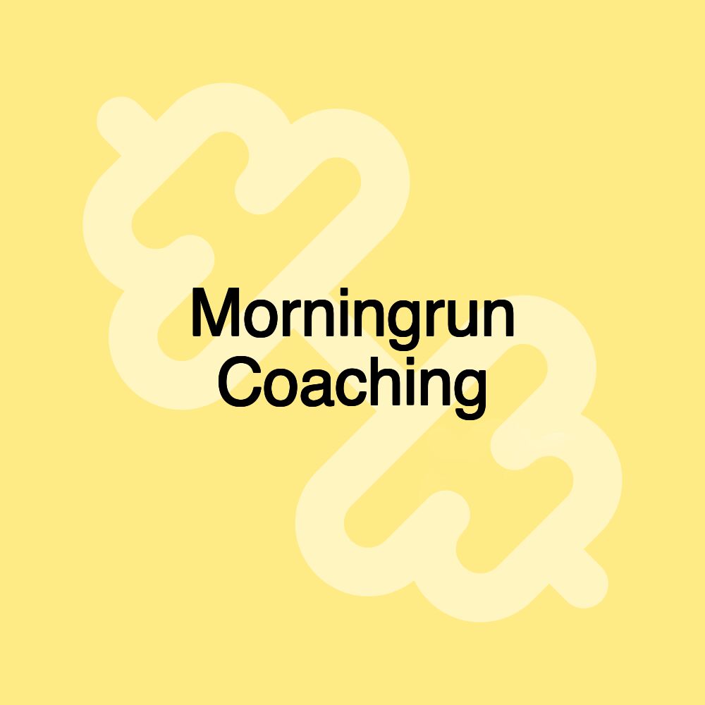 Morningrun Coaching