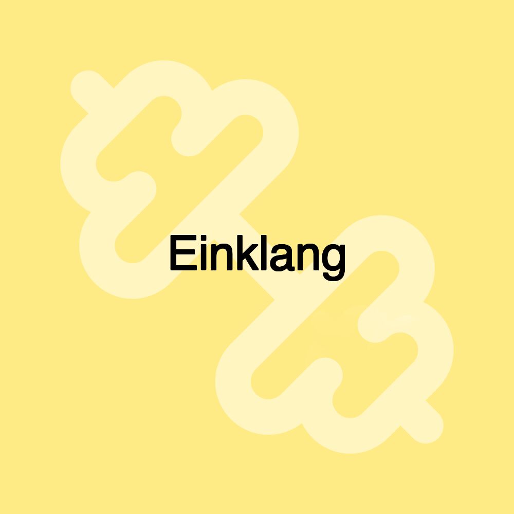 Einklang