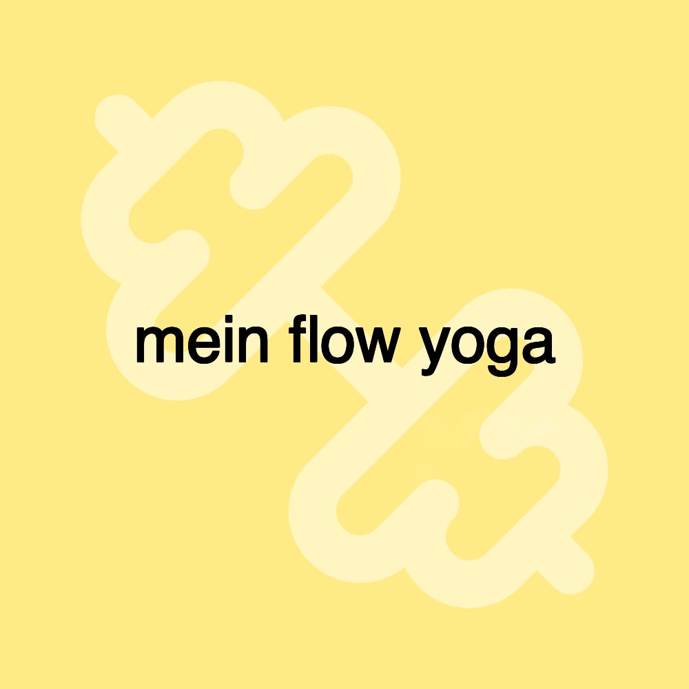 mein flow yoga