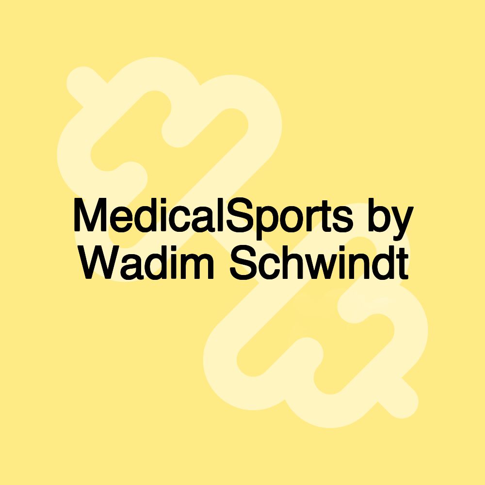 MedicalSports by Wadim Schwindt