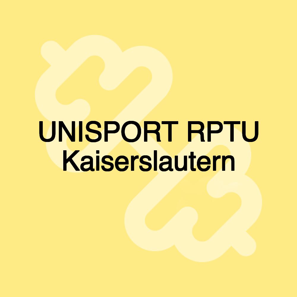 UNISPORT RPTU Kaiserslautern