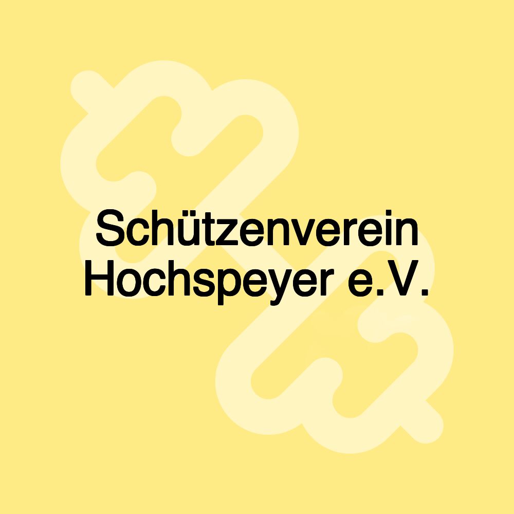 Schützenverein Hochspeyer e.V.